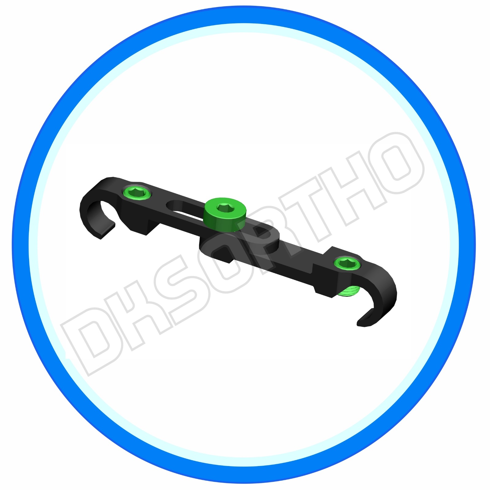 Occipital Auto Pre Stress Transverse Connector 3.5 mm